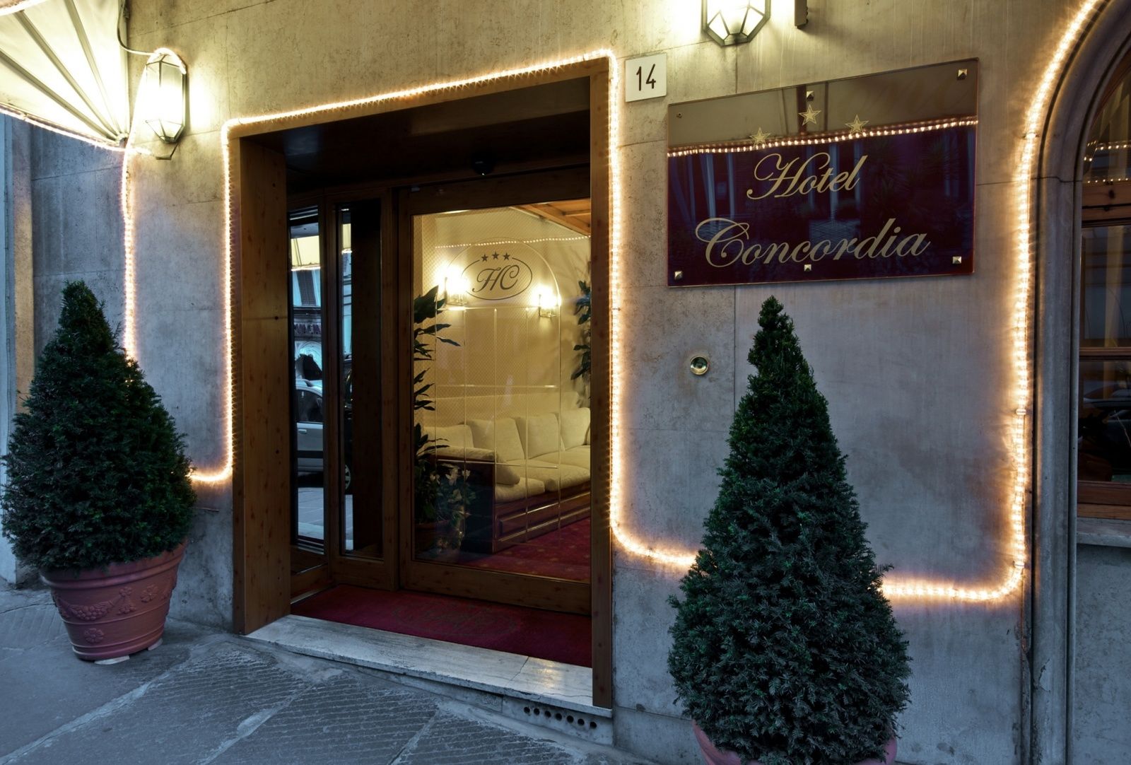 فندق رومافي  فندق كونكورديا المظهر الخارجي الصورة